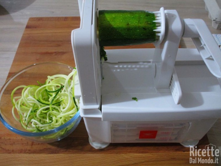 Spaghetti di zucchine 2