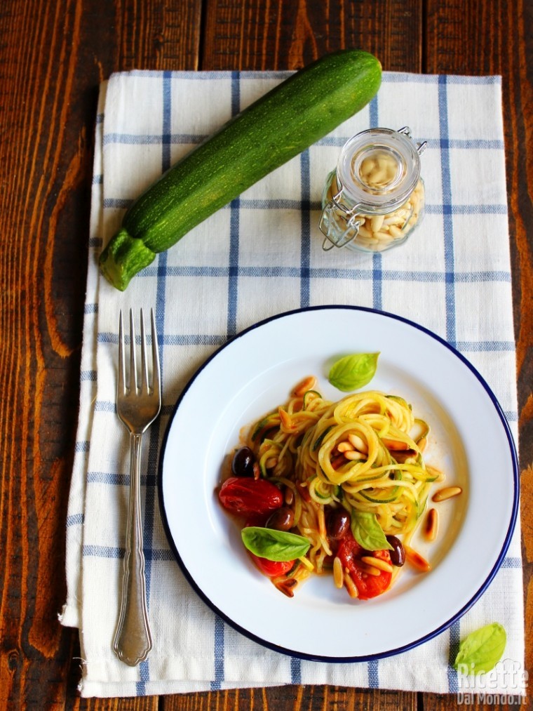 Come fare gli Spaghetti di zucchine