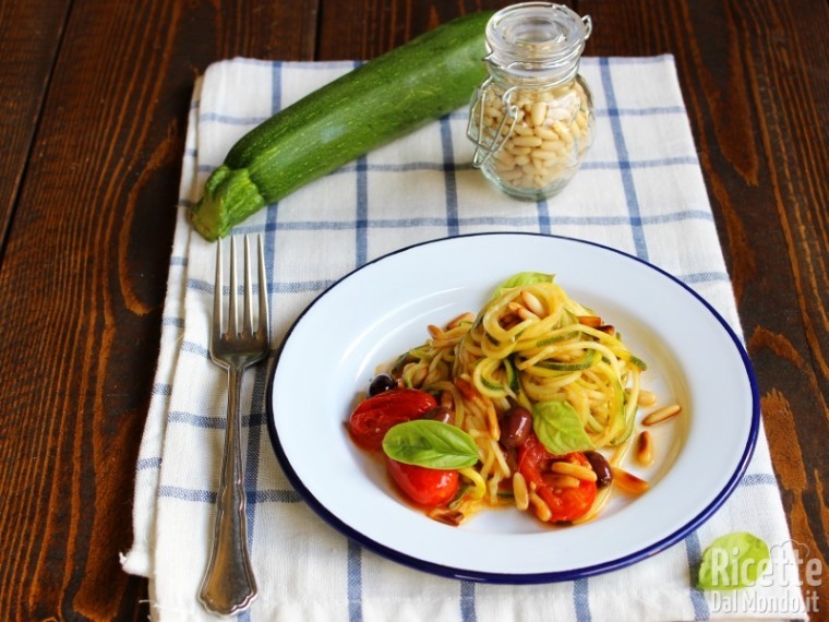 Spaghetti di zucchine