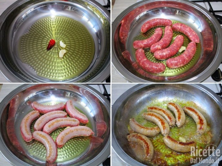 Friarielli e salsiccia 3