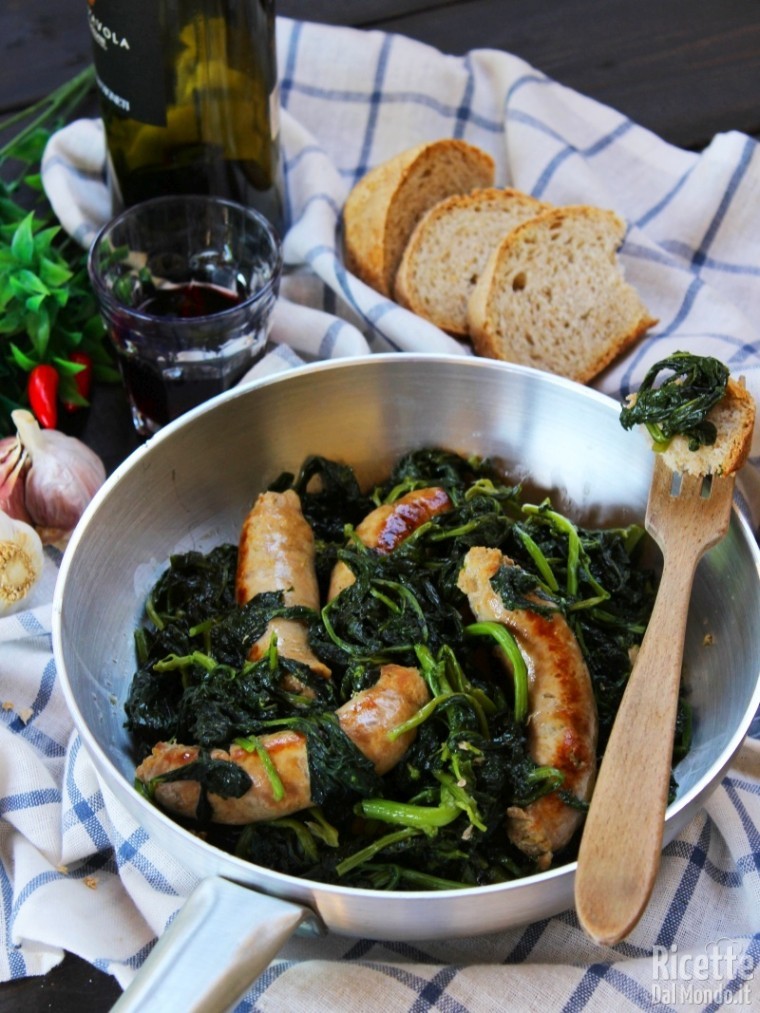 Come fare salsiccia e friarielli
