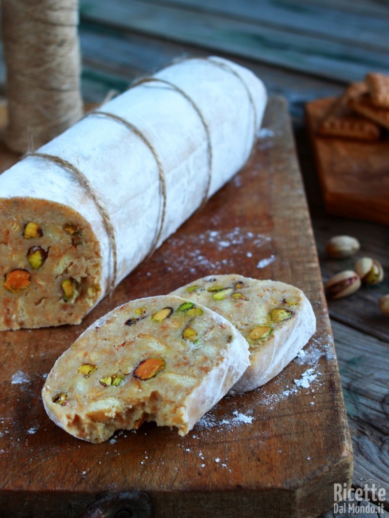 Come fare il salame al cioccolato bianco