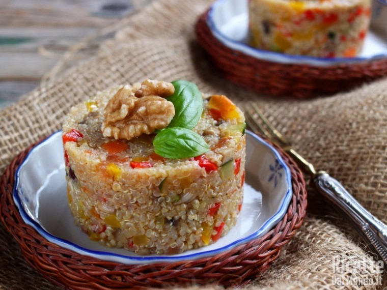 Come fare gli sformatini di quinoa con verdure