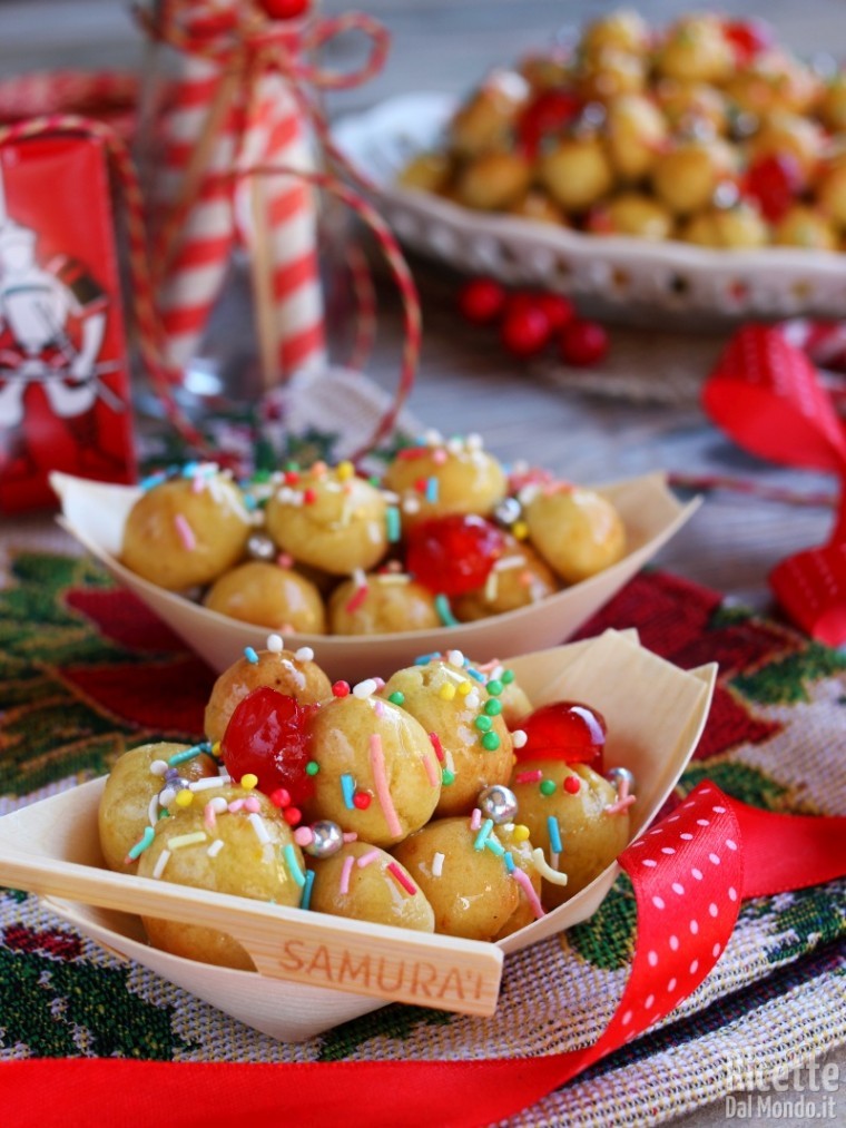 Struffoli al forno per Natale