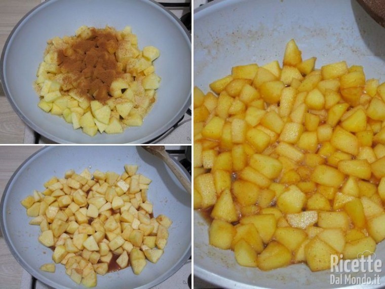 Torta di mele sbriciolata 5