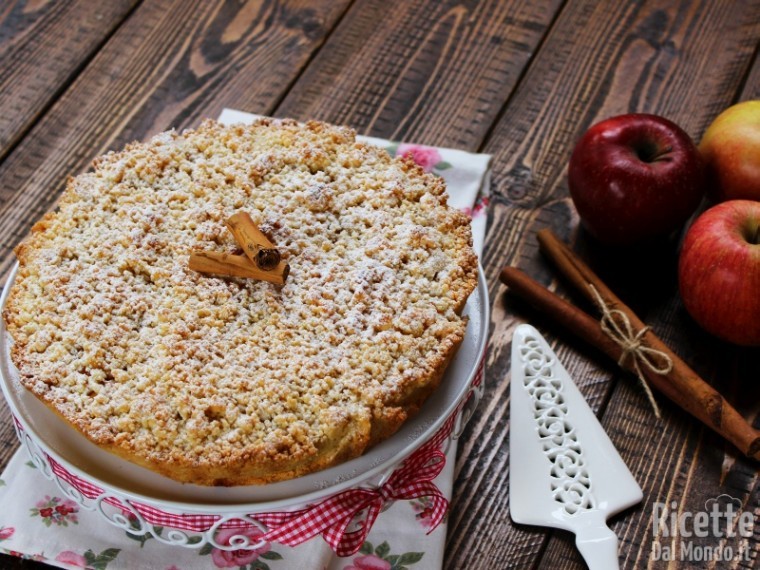 Ricetta sbriciolata di mele