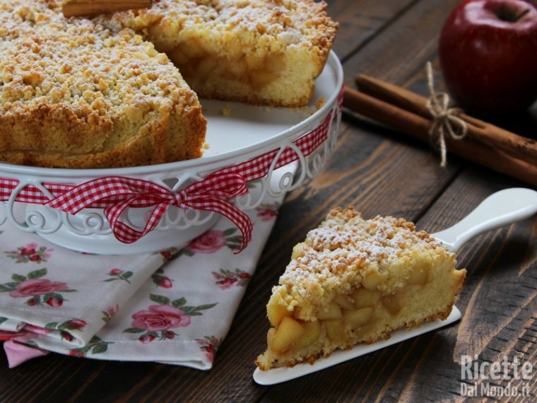 Torta sbriciolata di mele