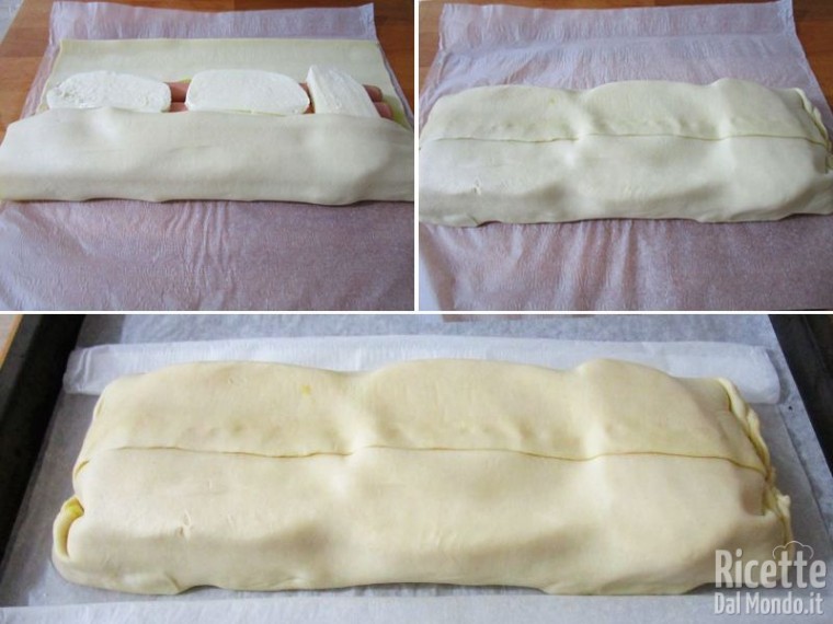 Rustico patate wurstel e mozzarella 6