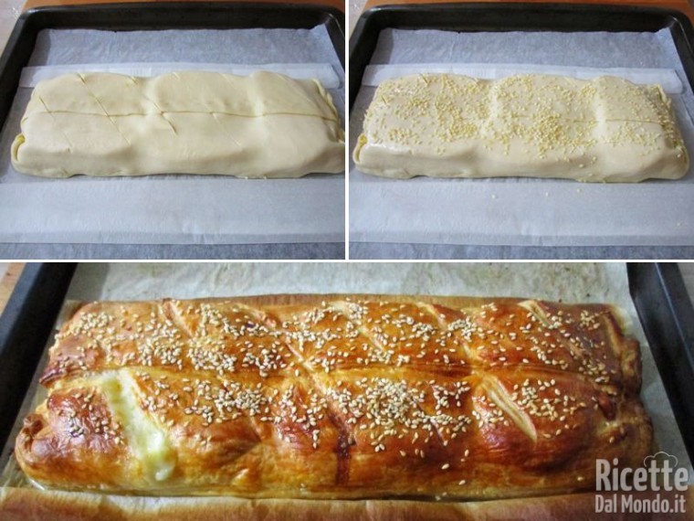 Rustico patate wurstel e mozzarella 7