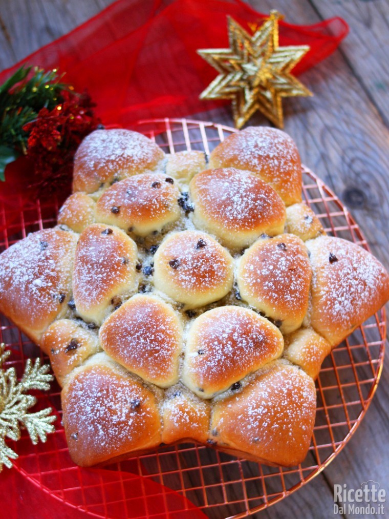 Panini morbidi a forma di stella di Natale
