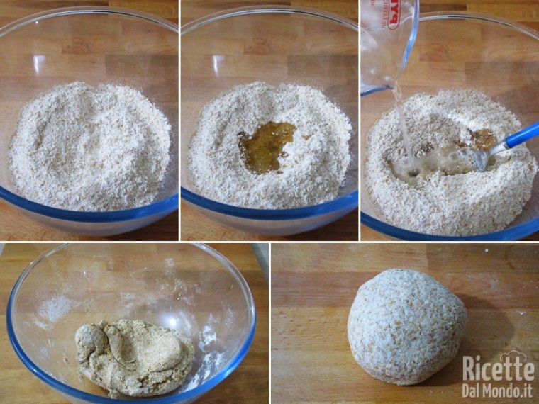 Preparare la pasta strudel integrale
