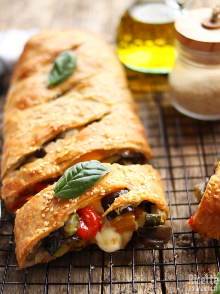 Ricetta strudel di verdure veloce