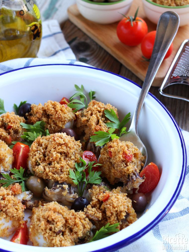 Come fare le seppie gratinate