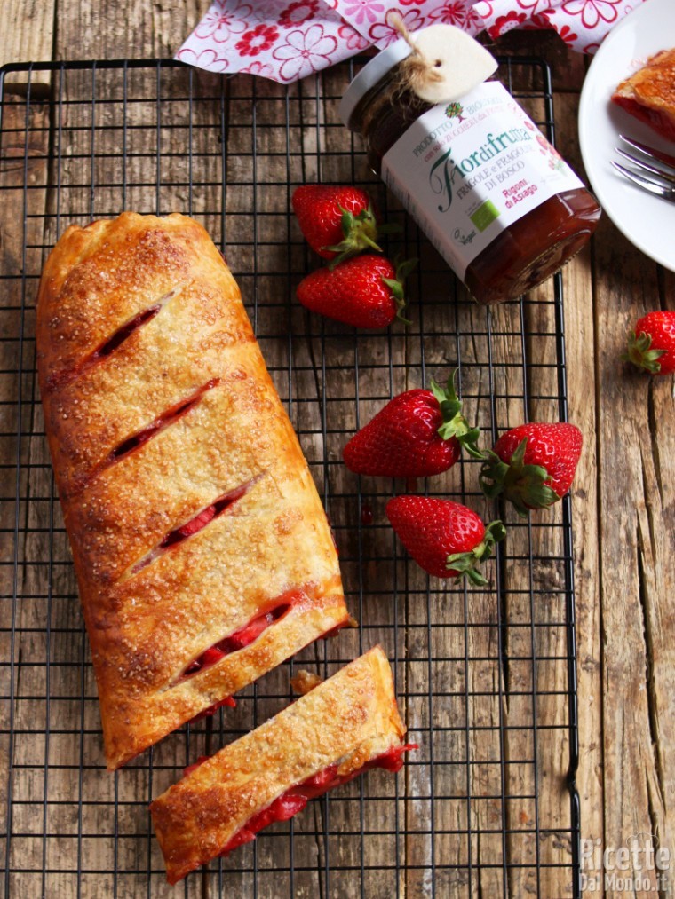 Ricetta strudel alle fragole
