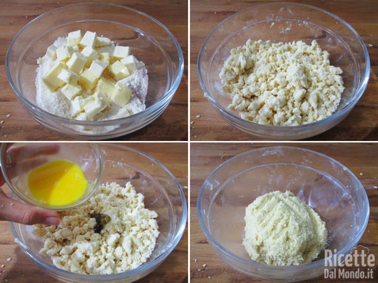 Lavorare gli ingredienti e far raffreddare l'impasto