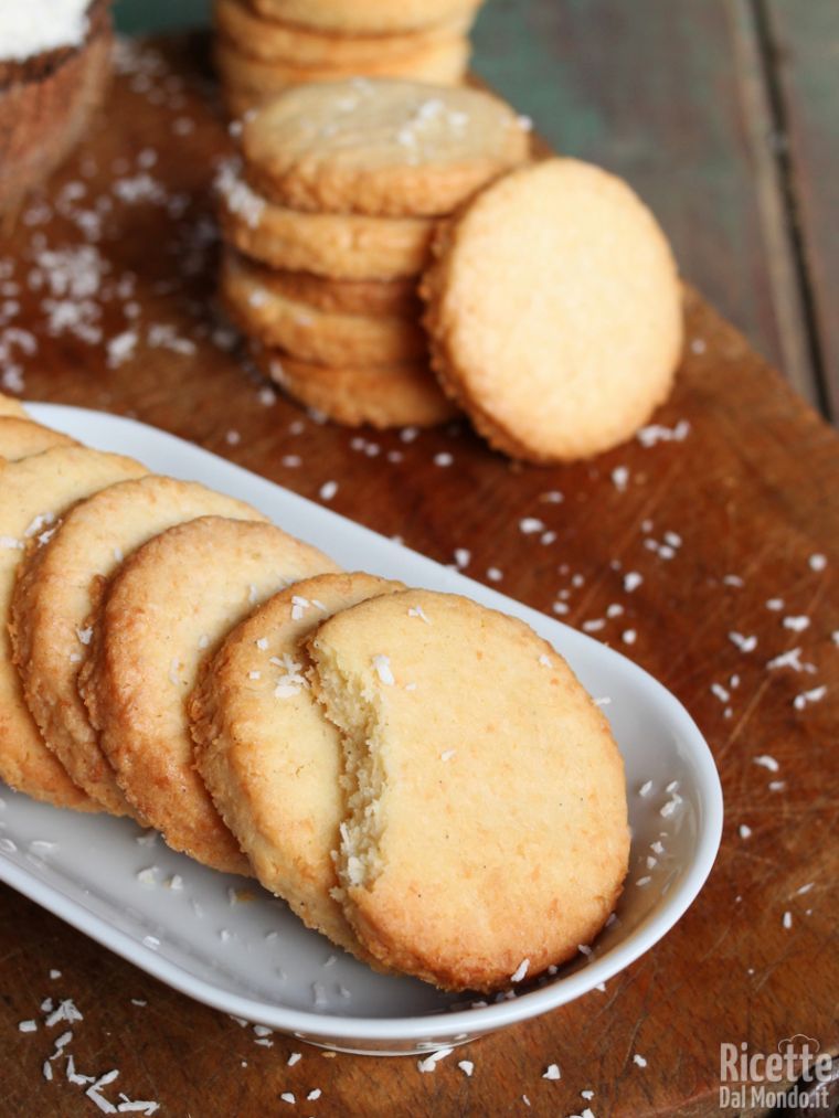 Come fare i biscotti danesi al cocco