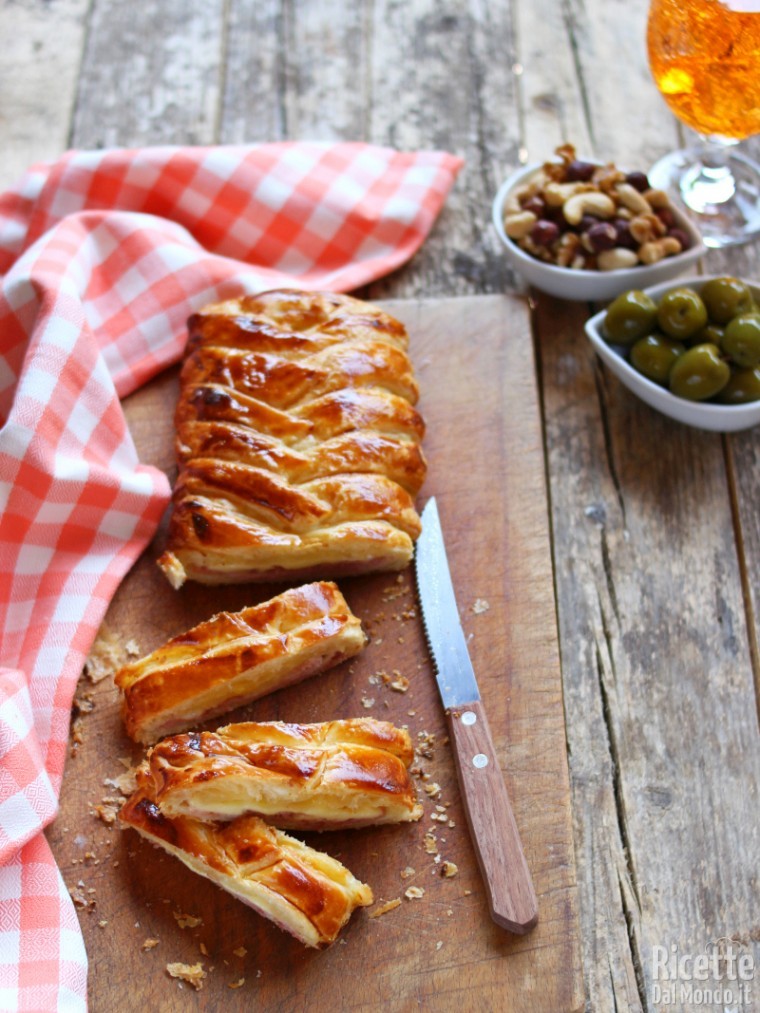 Ricetta sfoglia intrecciata salata