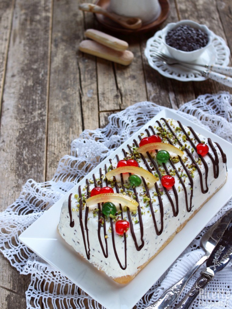 Ricetta semifreddo alla ricotta e gocce di cioccolato