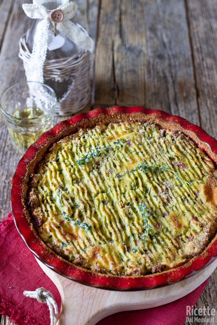 Ricetta sformato di patate e zucchine