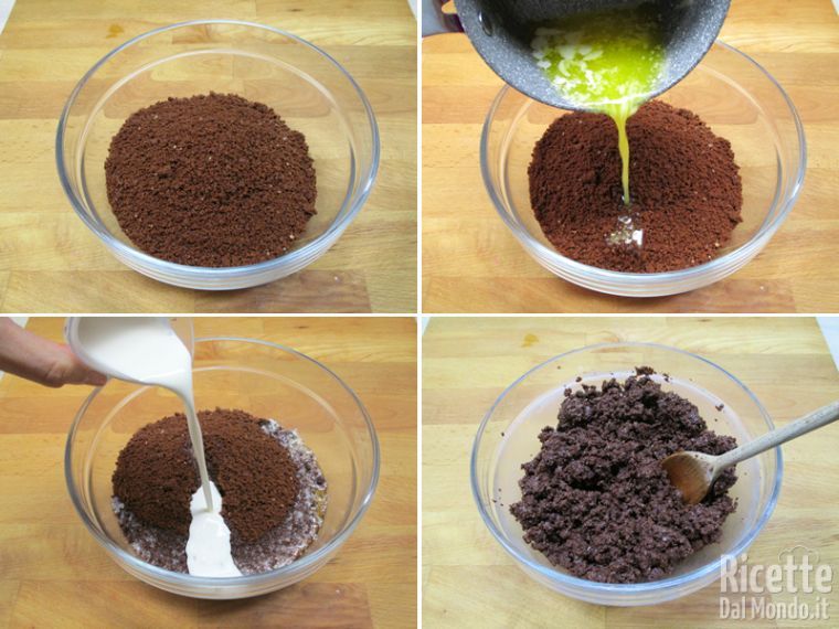 Preparare la base di biscotti