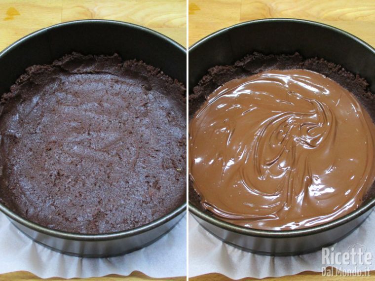 Farcire la base con la Nutella