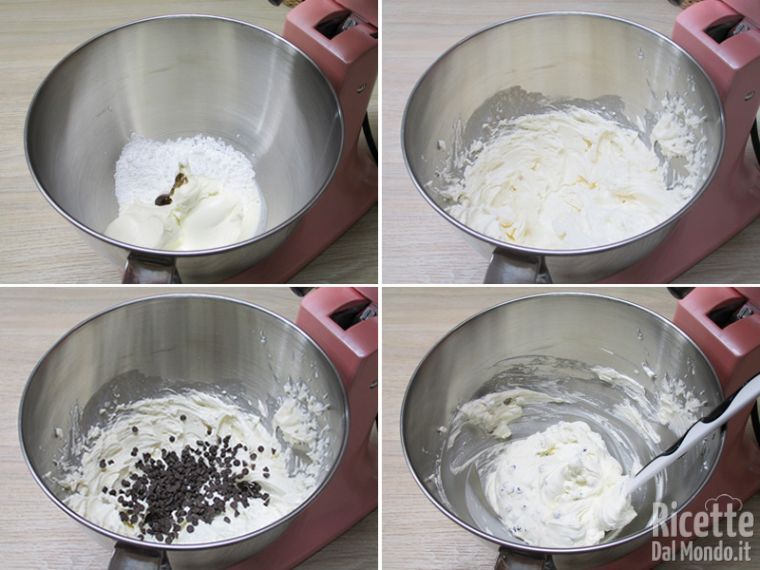 Preparare la crema al mascarpone