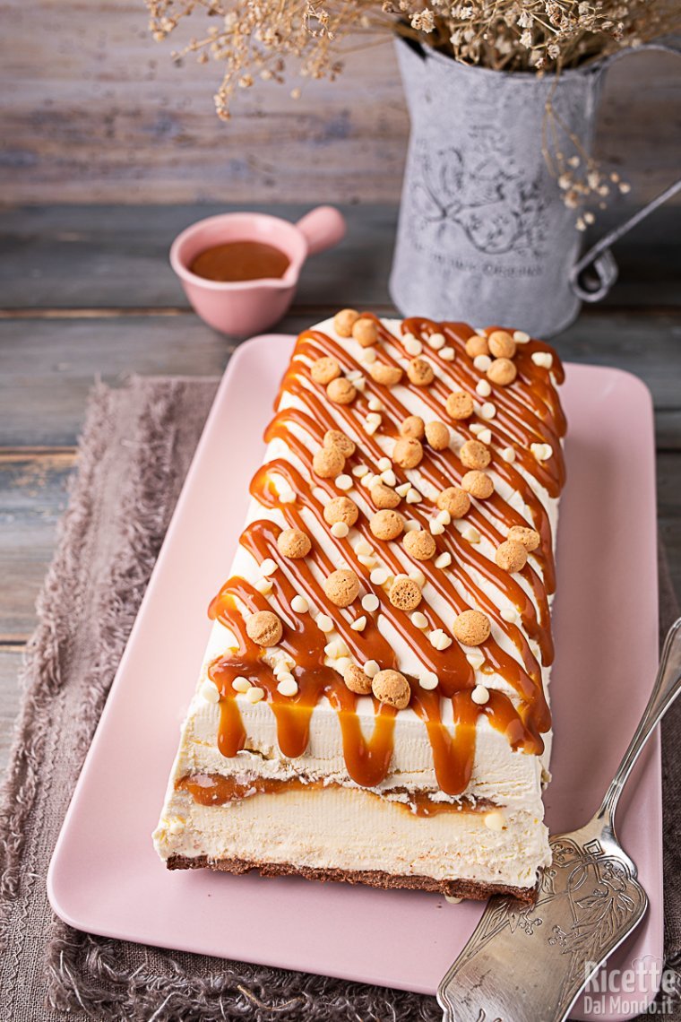 Ricetta semifreddo al caramello salato