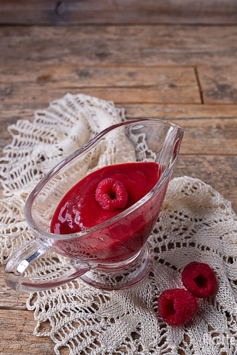 Ricetta salsa ai lamponi salata