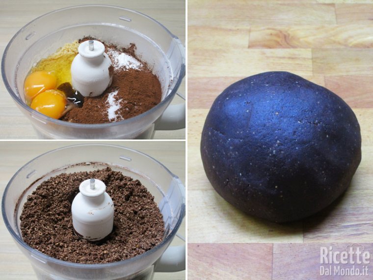 Preparare l'impasto e far raffreddare in frigorifero