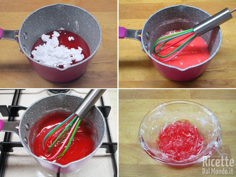 Preparare la salsa di accompagnamento