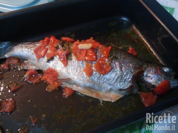 Trota Salmonata all'Acqua Pazza