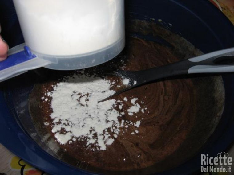Torta al Cioccolato Fondente