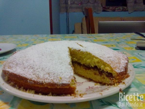Ricetta Torta Semplice con Nutella