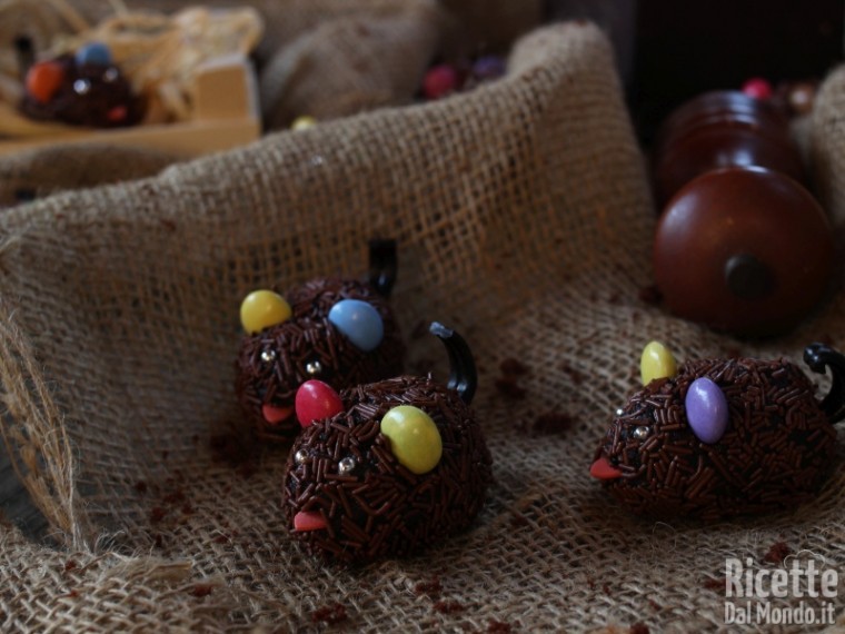 Ricetta topolini di cioccolato