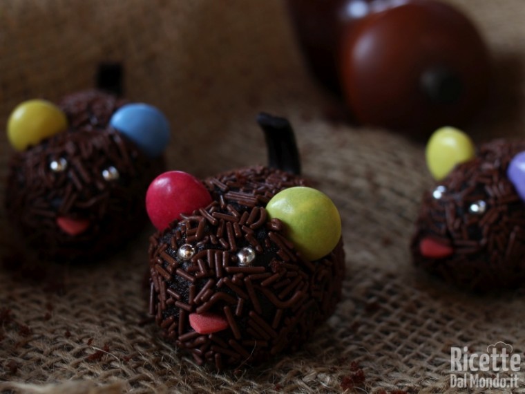 Ricetta topolini di cioccolato di Halloween