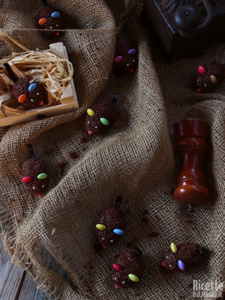 Come fare i topolini di cioccolato