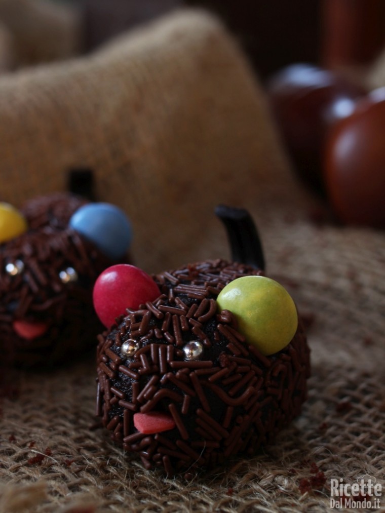 Topolini di cioccolato per bambini