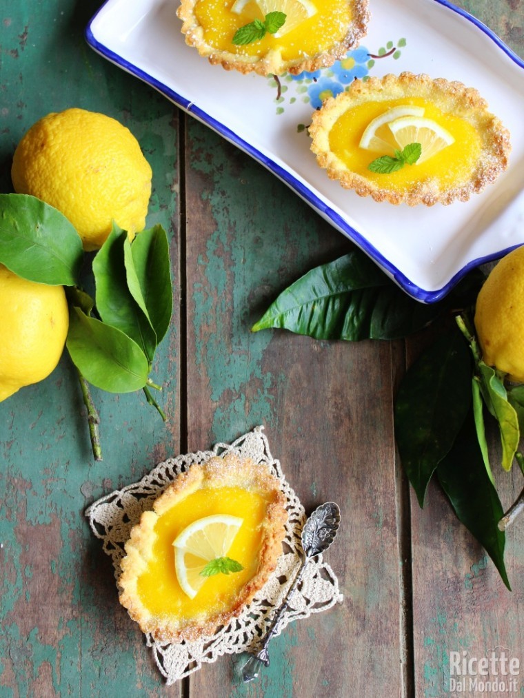 Come fare le tartellette con lemon curd