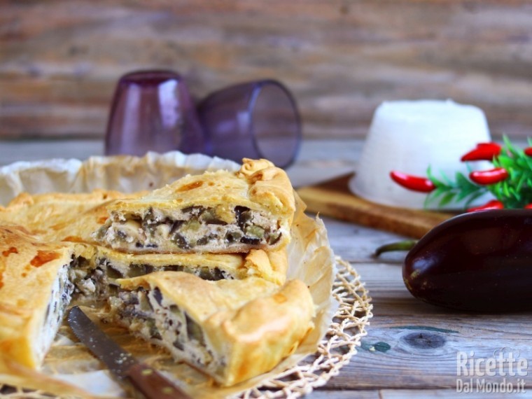 Ricetta Torta rustica con le melanzane