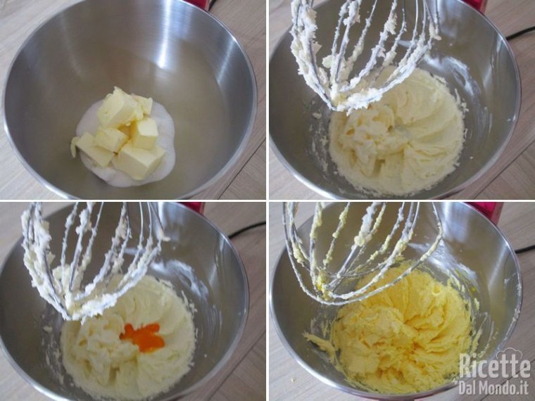 Preparare la crema per la torta paradiso