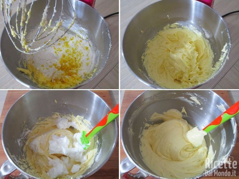 Aggiungere gli altri ingredienti