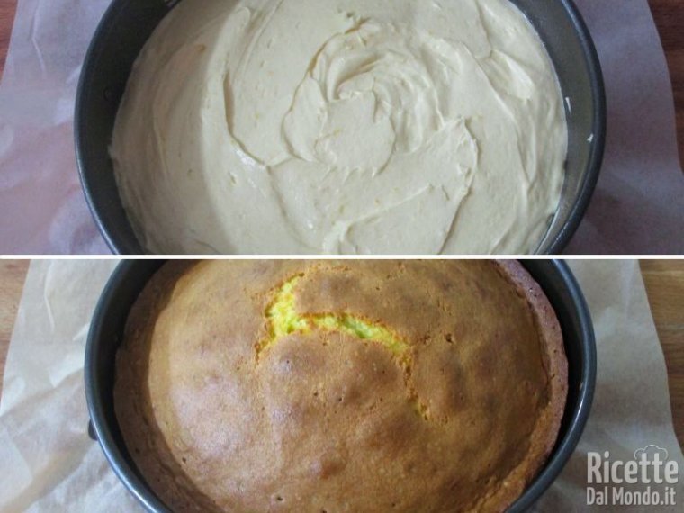 Infornare la torta paradiso
