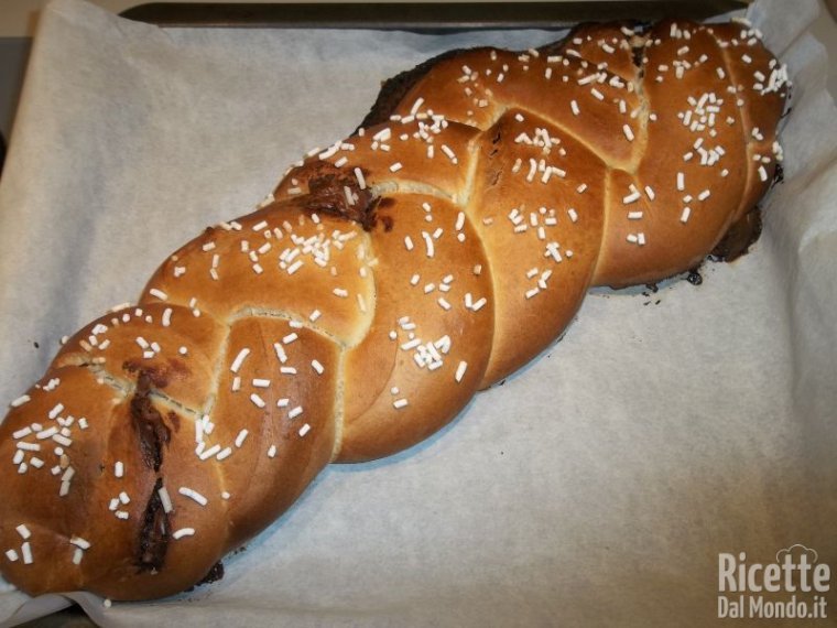 Treccia alla Nutella 11