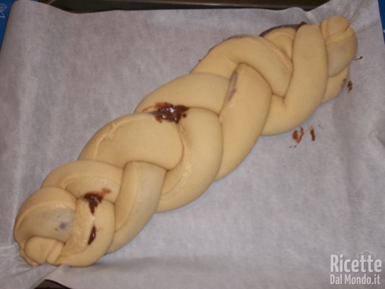 Treccia alla Nutella 9