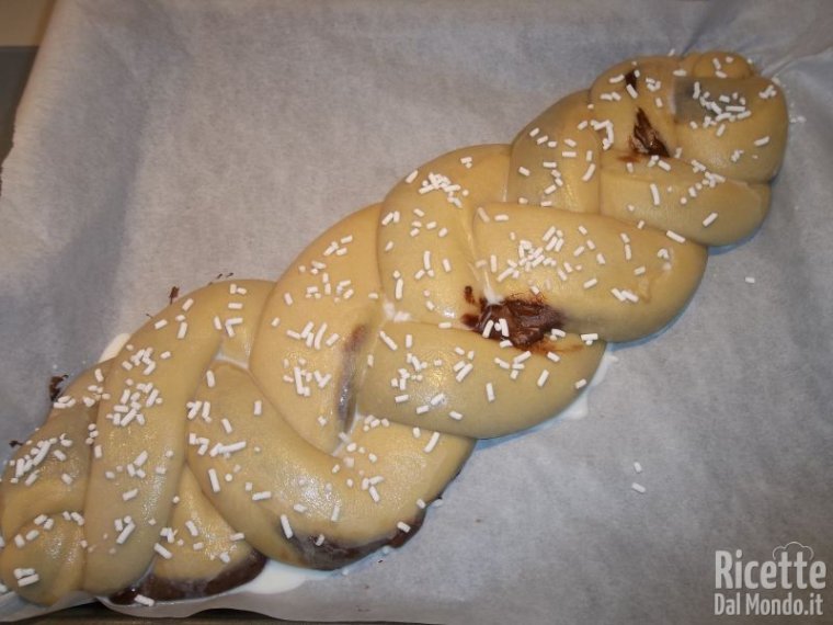 Treccia alla Nutella 10