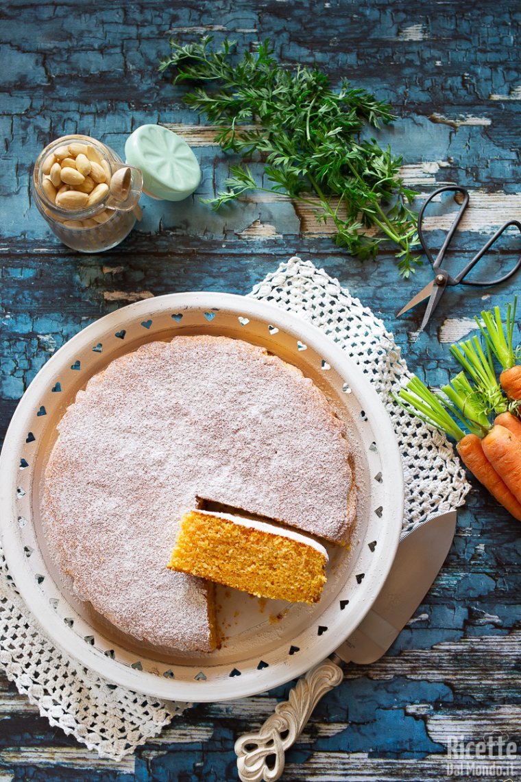 Come fare la torta di carote e mandorle