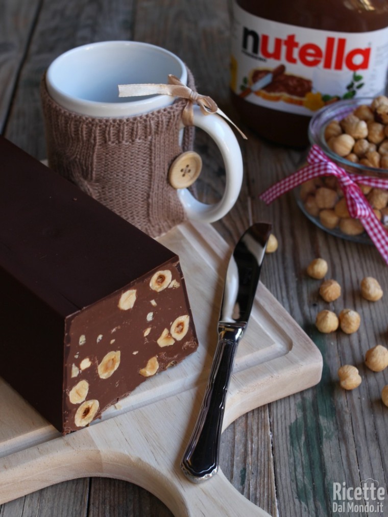 Ricetta torrone alla Nutella delle feste