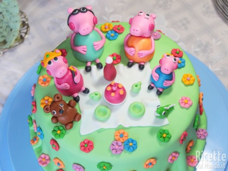 Torta di Peppa Pig in pdz