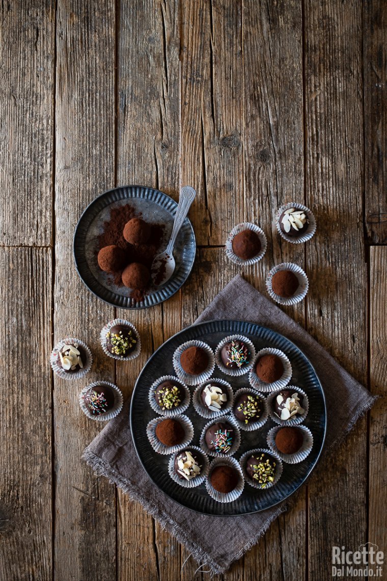Ricetta tartufini di pandoro