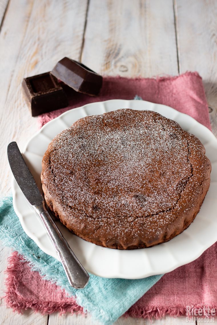 Ricetta torta tenerina al cioccolato